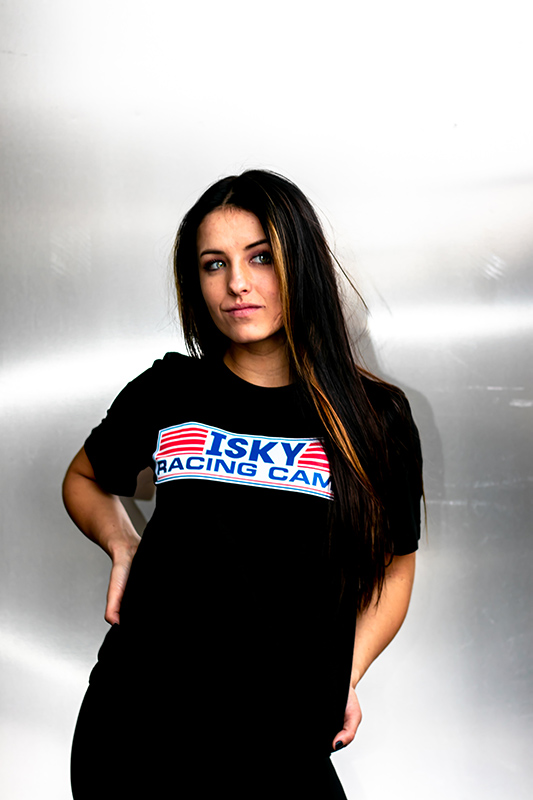 Isky Big Front Logo Black T-Shirt
