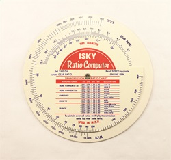 Isky Cams Calculator